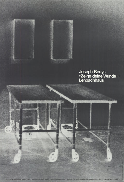 JOSEPH BEUYS Show Your Wound, 1977