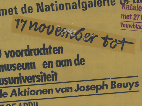 JOSEPH BEUYS Joseph Beuys, een konfrontatie, 1979