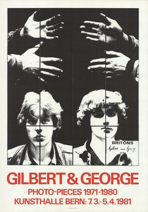 GILBERT & GEORGE Photo-Pieces 1971-1980, 1981