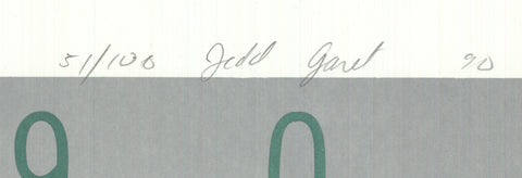 JEDD GARET American Dance Festival 1990, 1990 - Signed