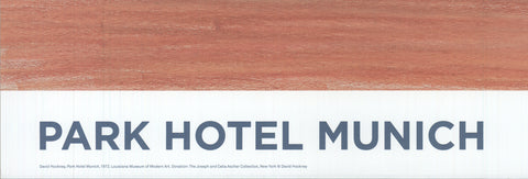 DAVID HOCKNEY Park Hotel Munich, 2020