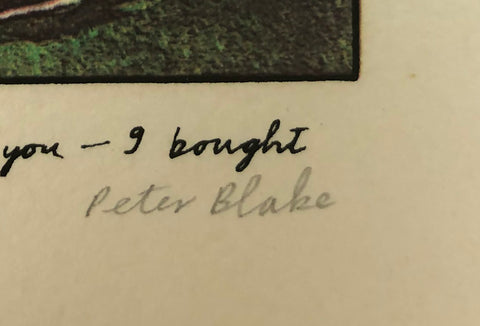 PETER BLAKE Alice in Wonderland, 1970 - Signed