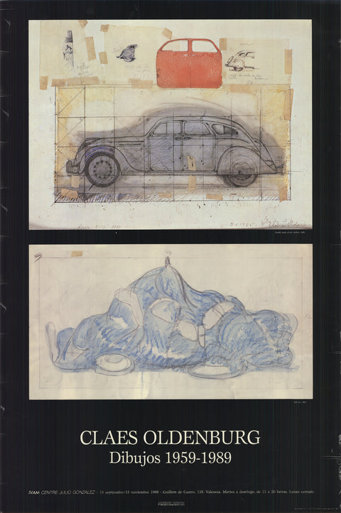 CLAES OLDENBURG Drawings 1959-1989, 1989