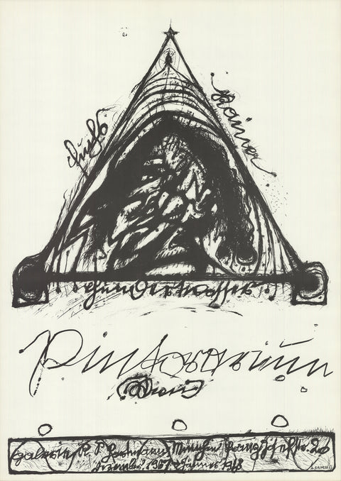 ARNULF RAINER Pintorarium, 1967