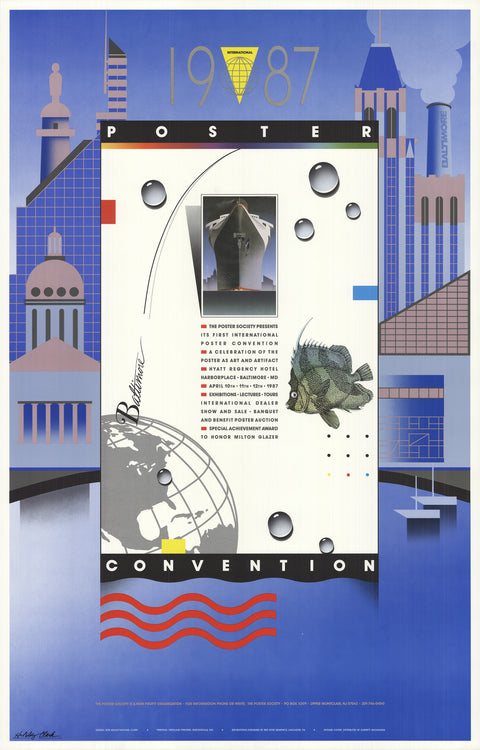 BOB HELSEY 1987 Poster Convention, 1987