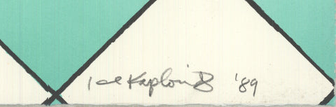 JANE KAPLOWITZ American Dance Festival 1989, 1989 - Signed