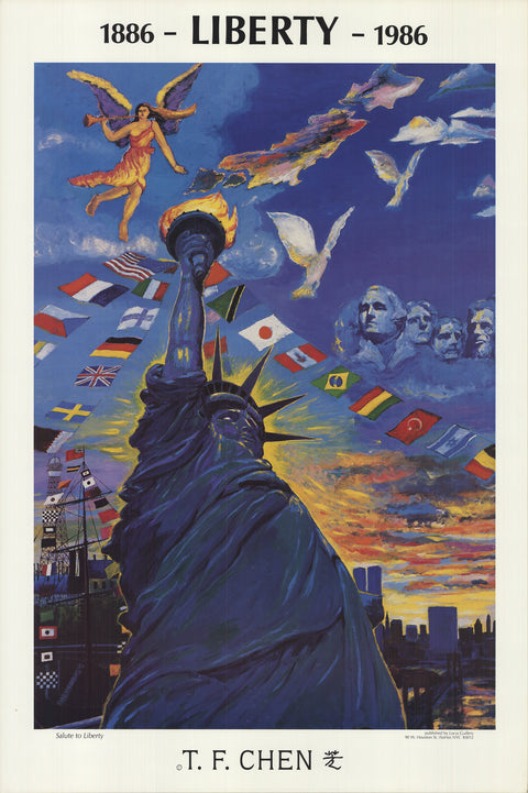 T.F. CHEN Salute to Liberty, 1986