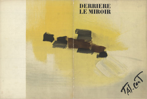 PIERRE TAL-COAT Derriere Le Miroir, no. 114 Cover, 1959