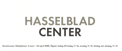 CINDY SHERMAN Hasselblad Center, 2000
