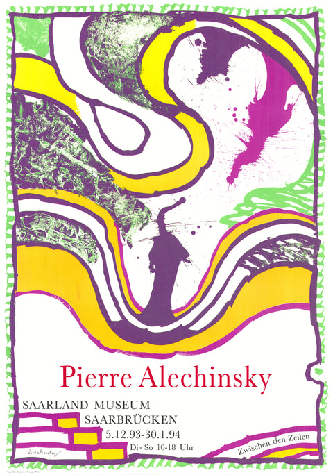 PIERRE ALECHINSKY Zwischen Den Zeilen, 1994