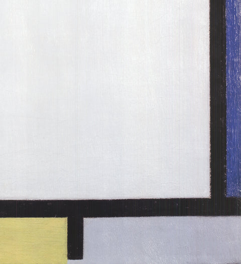PIET MONDRIAN Composition with Red, Blue, Black, Yellow and Gray, 2019