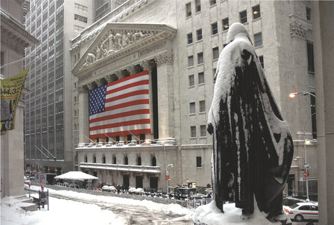 ARTIST UNKNOWN New York Stock Exchange (Snow)