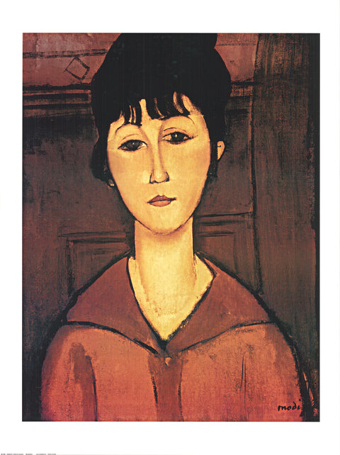AMEDEO MODIGLIANI Portrait of a Young Girl