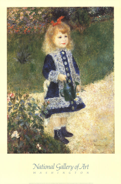 PIERRE-AUGUSTE RENOIR A Girl with a Watering Can, 1995