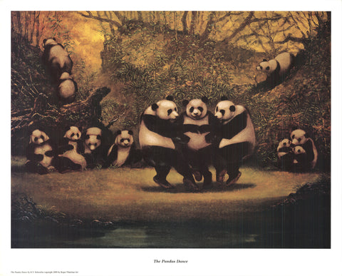 R.V. SCHWEDLER The Pandas Dance, 2000
