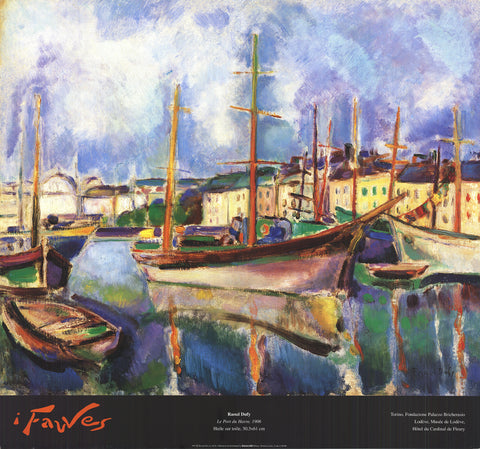 RAOUL DUFY Le Port du Havre, 1999