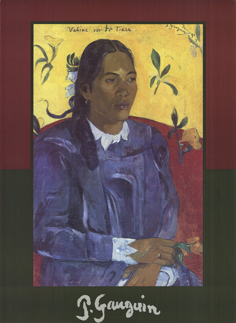 PAUL GAUGUIN Woman with Flower, 1999