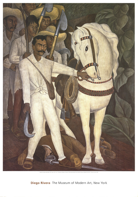 DIEGO RIVERA Agrarian Leader Zapata, 1998