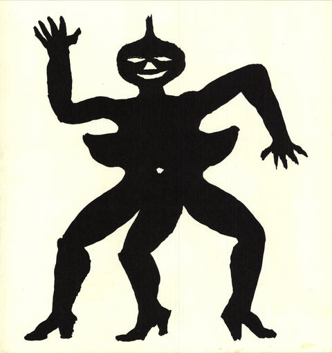 ALEXANDER CALDER Three Legged Figure, 1975