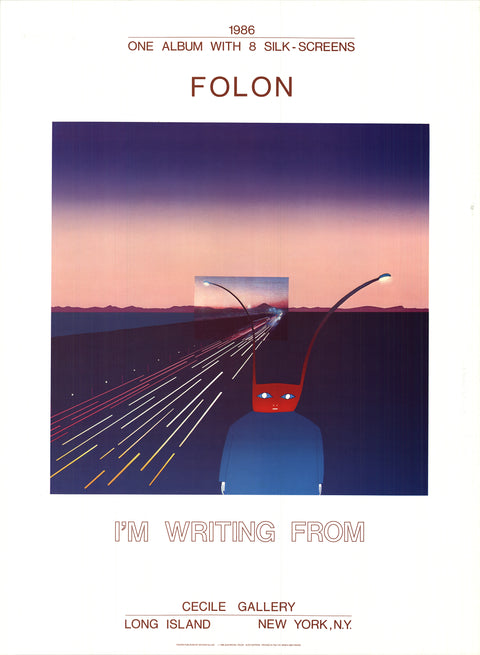 JEAN-MICHEL FOLON I'm Writing From, 1986