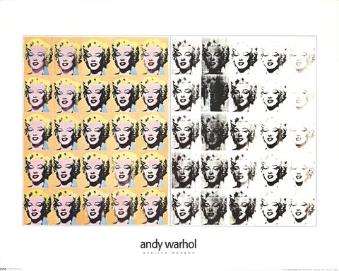 ANDY WARHOL Marilyn Monroe, 1995
