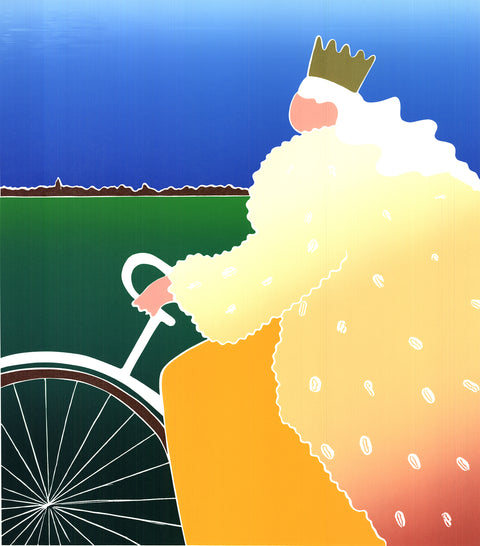 THOM DE JONG The Queen Rides a Bicycle, 1979