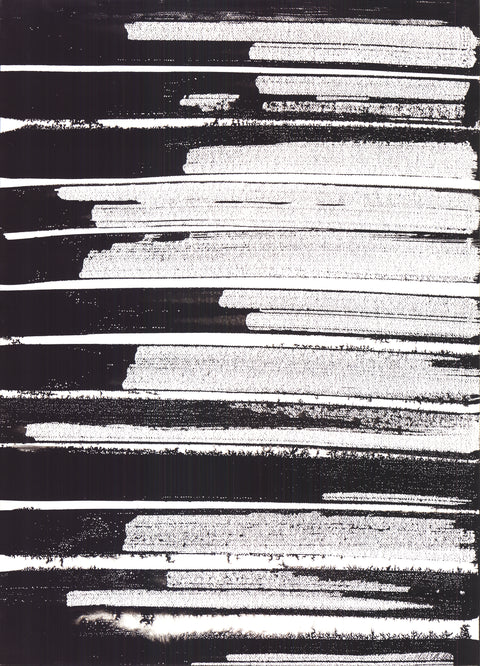 PIERRE SOULAGES Ink on Paper, 1995, 2022