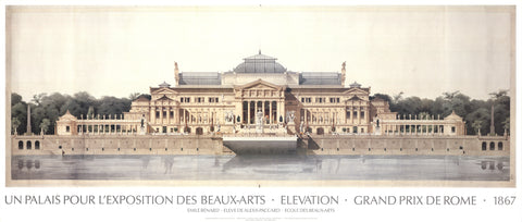 EMILLE BENARD A Palace For The Exhibition Of Fine Arts, 1990