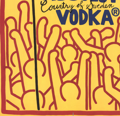 KEITH HARING Absolute Vodka