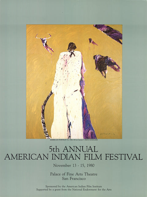 FRITZ SCHOLDER 5th Annual American Indian Film Festival, 1980