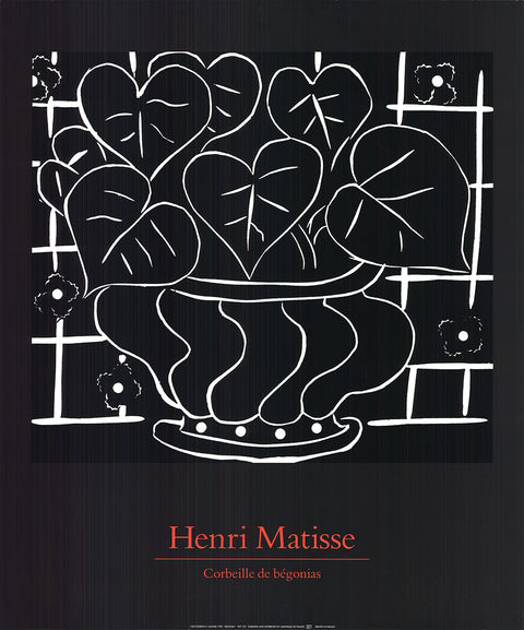 HENRI MATISSE Begonia, 1990