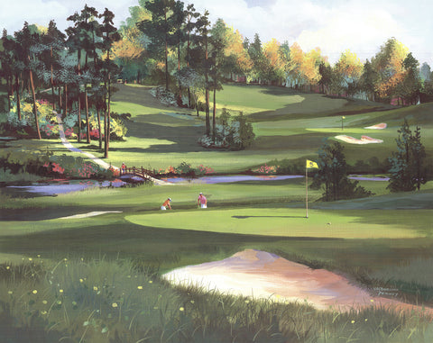 JACQUELINE PENNEY The Fifth Green, 1990