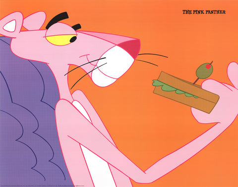 BLAKE EDWARDS The Pink Panther Enjoying Someone Else's Sandwich, 1994