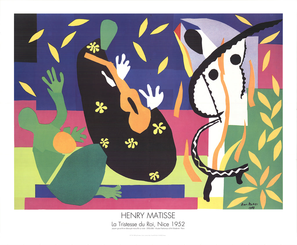 H. Matisse 1952 複製シルクスクリーンアート H. Matisse 1952 複製シルクスクリーンアート H. Matisse 1952 複製