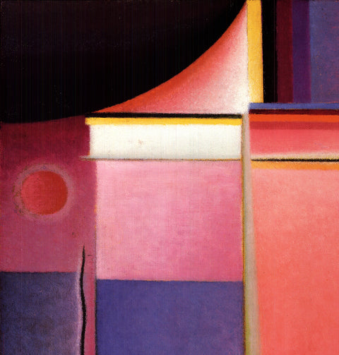 ALEXEJ VON JAWLENSKY Looking Within-Rosy Light, 1987