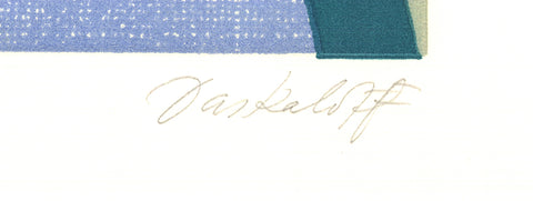 GEORGI DASKALOFF Visages III, 1971 - Signed
