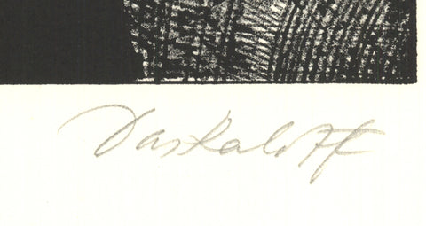GEORGI DASKALOFF Visages VIII, 1971 - Signed