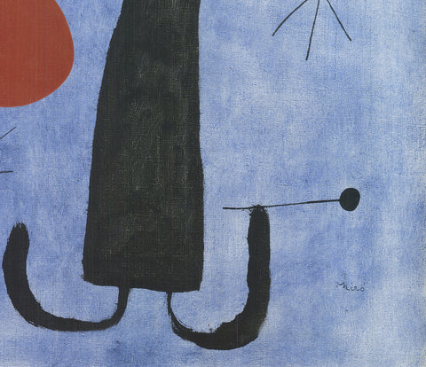 JOAN MIRO Painting (Woman in Front of the Sun), 2010