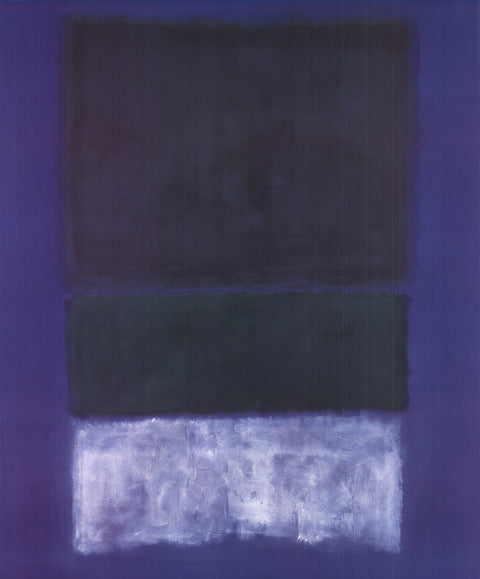 MARK ROTHKO White and Greens in Blue, 1998
