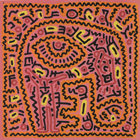 KEITH HARING Untitled, 1984, 2010