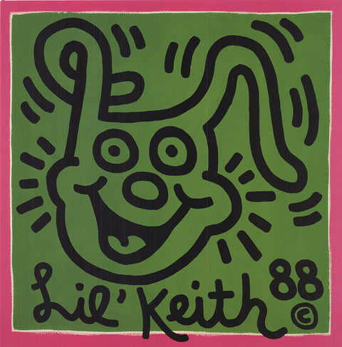 KEITH HARING Untitled (Lil Keith), 2010