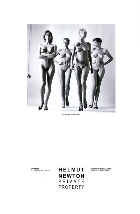 HELMUT NEWTON They are Coming, 1985