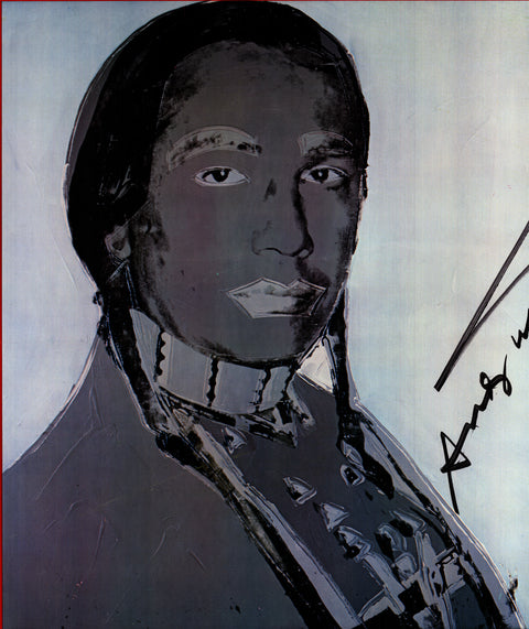 ANDY WARHOL American Indian (Red), 1977 - Signed
