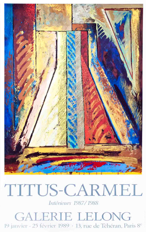 GERARD TITUS-CARMEL Interieurs, 1989