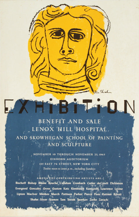 BEN SHAHN Lenox Hill Hospital Sale, 1965