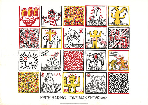 KEITH HARING One Man Show, 1986