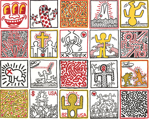 KEITH HARING One Man Show, 1986