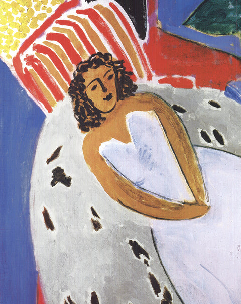 HENRI MATISSE Reclining Nude in a White Dress, 1997